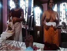 Wife Mallou Teases Husband with Her Big Breasts | big boobs,breast,hot boobs